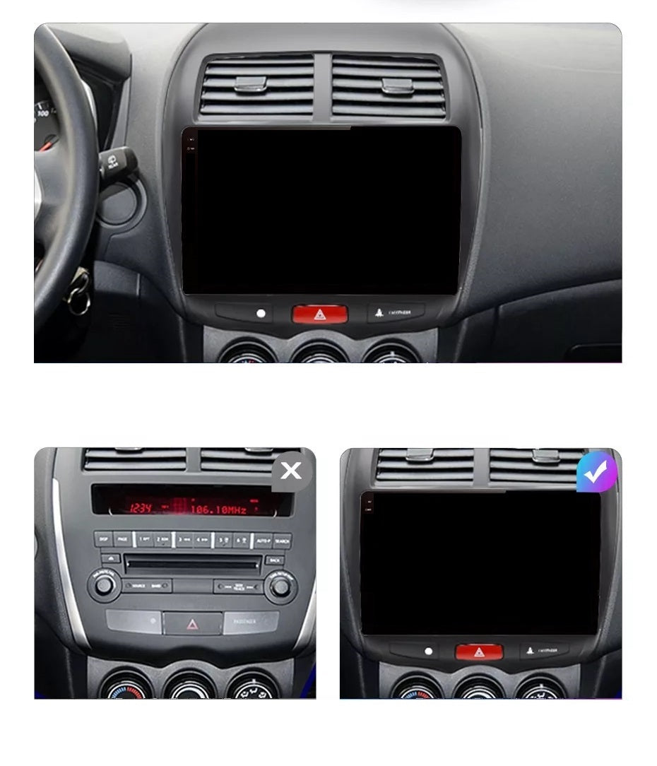Navigație Mitsubishi ASX (2010-2015), Android, Ecran 10", Carplay / Android Auto