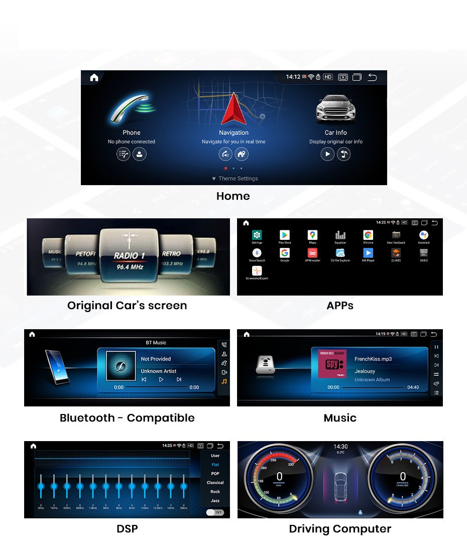 Navigatie Mercedes V-Class W447 (2014-2018), Android, Carplay / Android Auto NTG 5.0