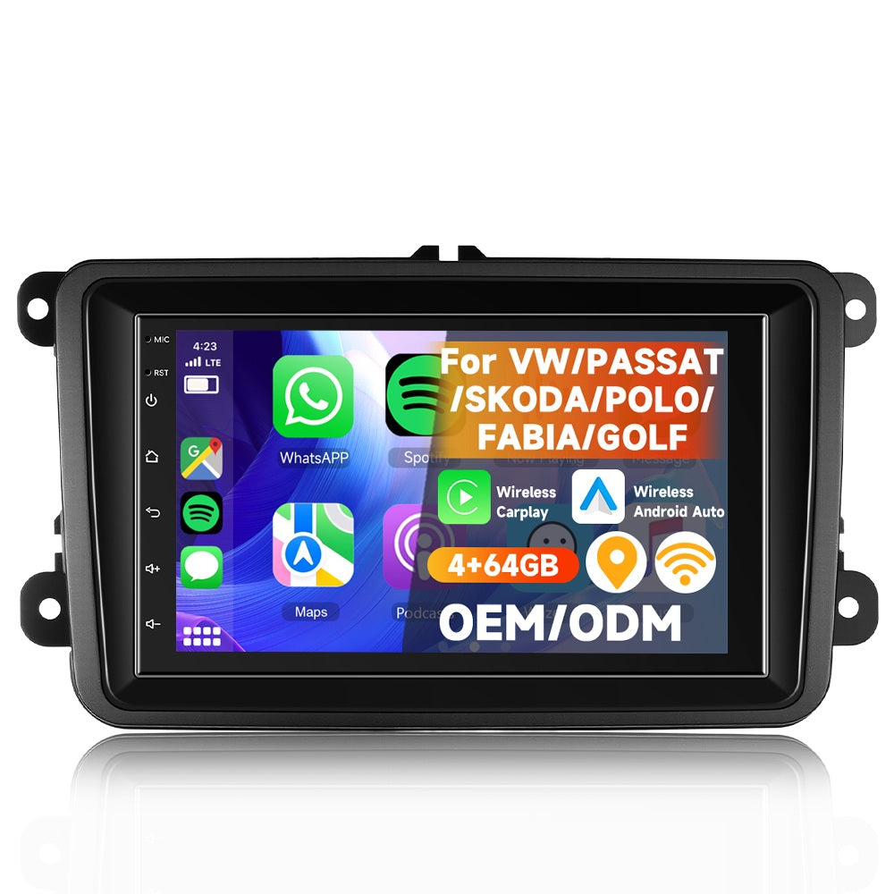 Navigatie Volkswagen, Skoda, Seat, Ecran 7 inch, 4GB RAM 64GB, 4-core