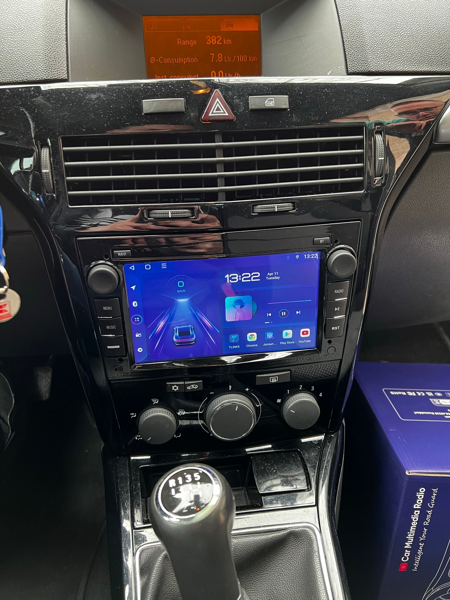 Navigatie Opel Astra H (2004-2010), Android, Ecran 7 inch, 1GB RAM 32GB, negru