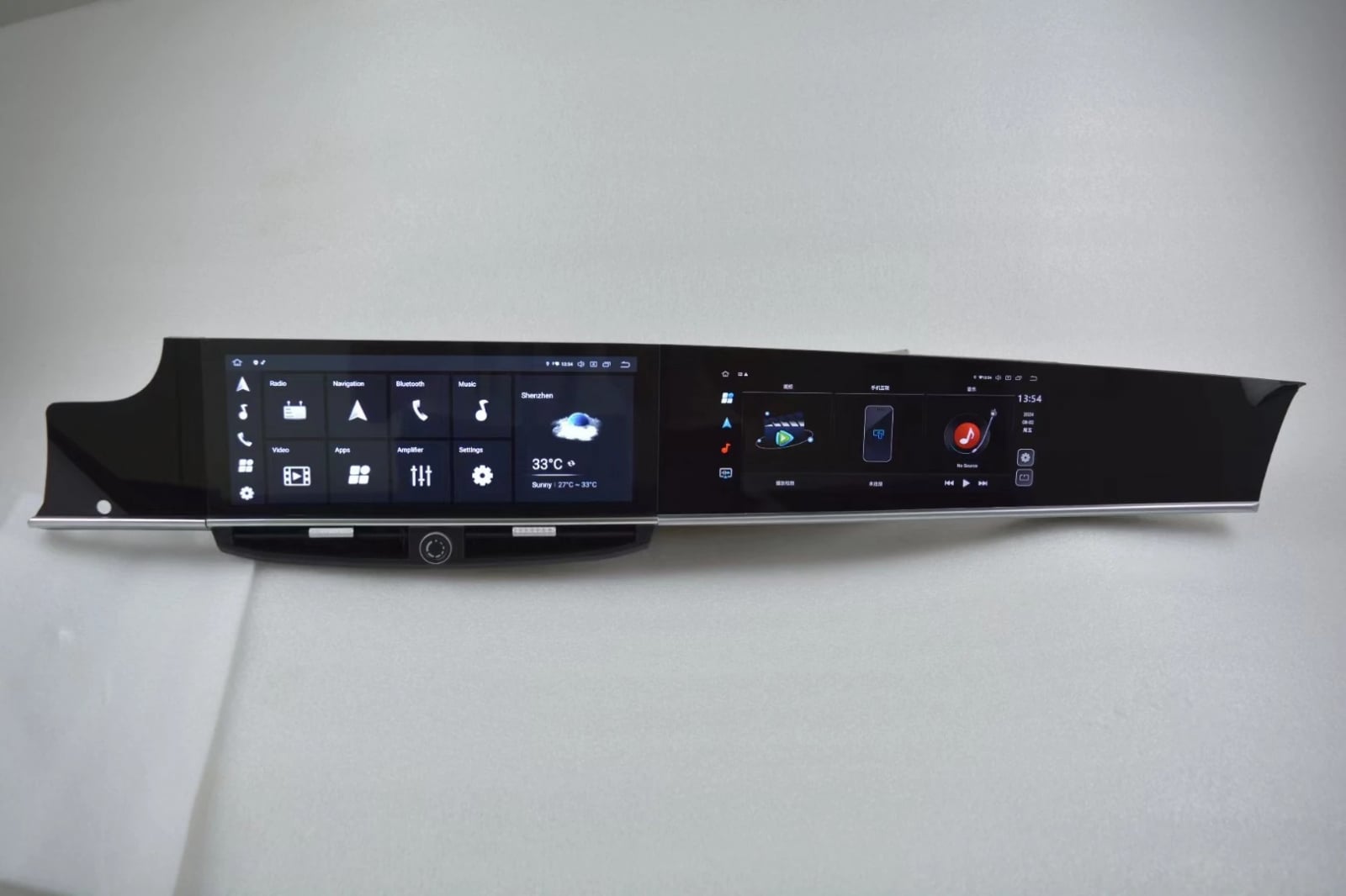 Navigație Porsche Panamera (2009-2016), Ecran Dual Screen 12.3 + 11.4 inch, Android, 8GB RAM 256GB