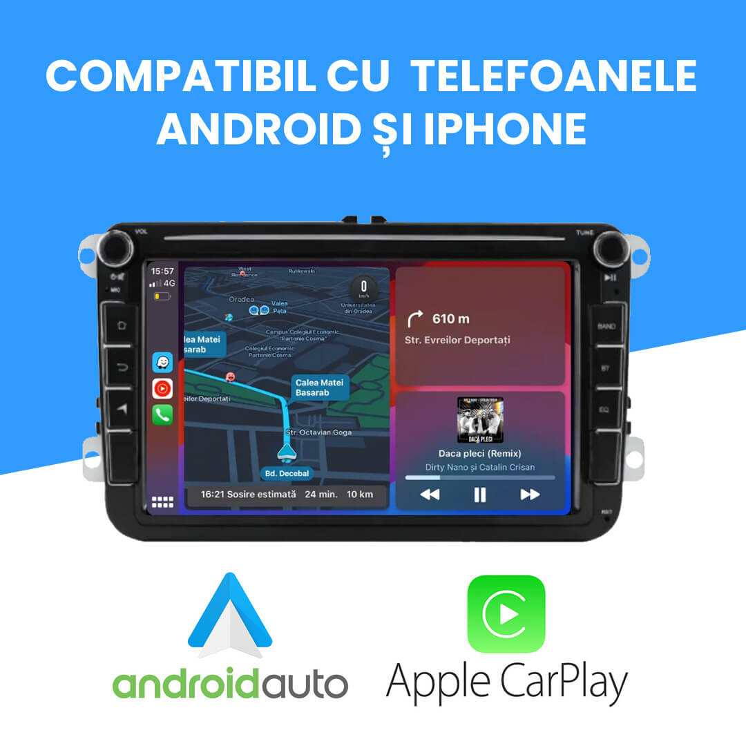 Navigatie VW Passat B7 (2010-2013), Android.