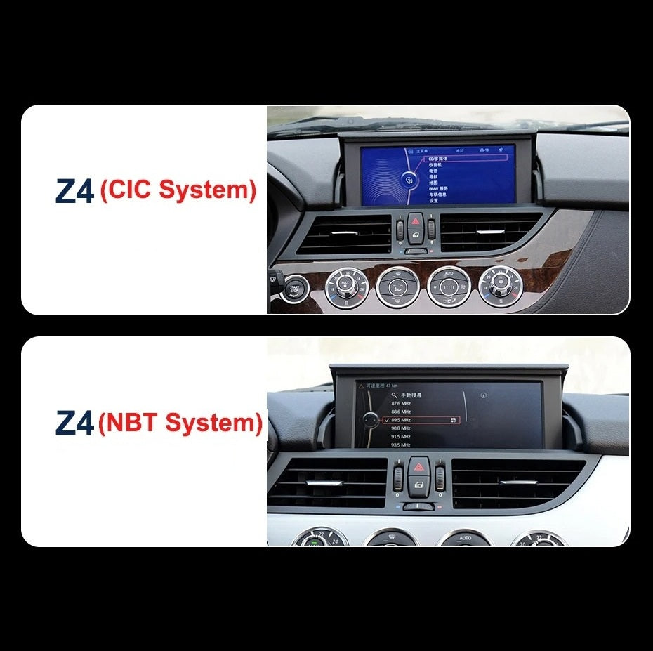 Navigatie Bmw Z4 E85 E86 E89 (2009-2016), carplay / android auto