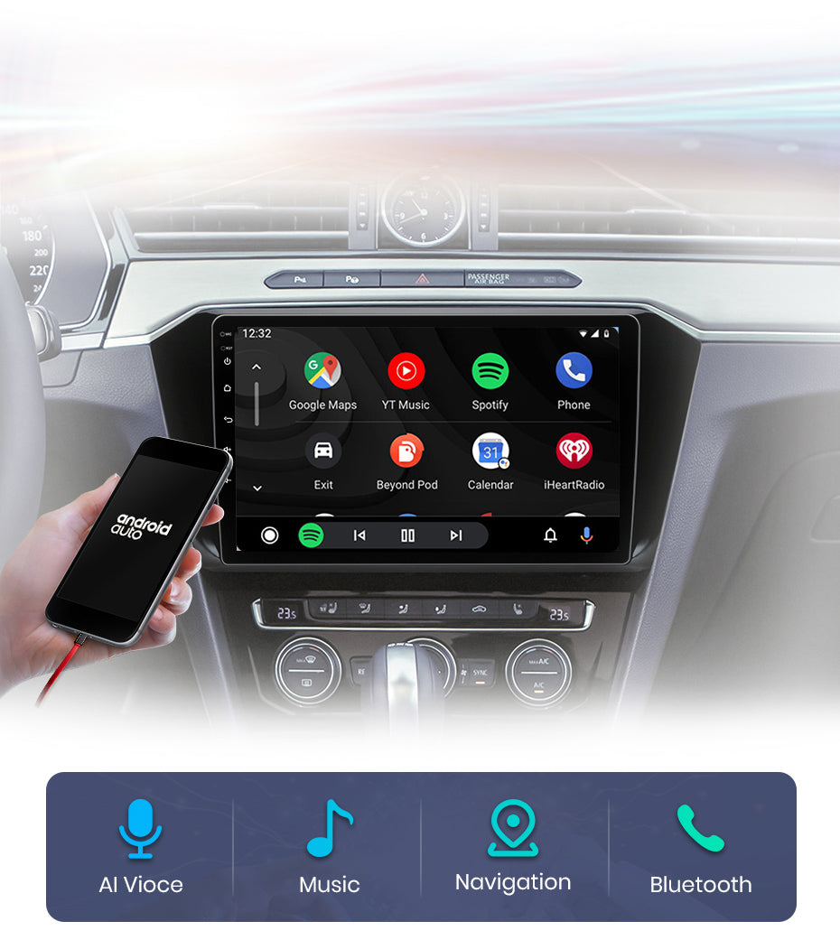 Navigatie VW Passat B8 (2015-2020), Android, Ecran 10 inch, 4GB RAM 64GB, 8-core