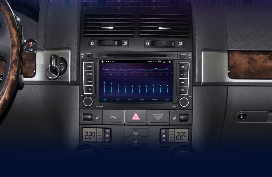 Navigatie VW Touareg 7l (2002-2010) Ecran 7 inch, 4GB RAM 64GB