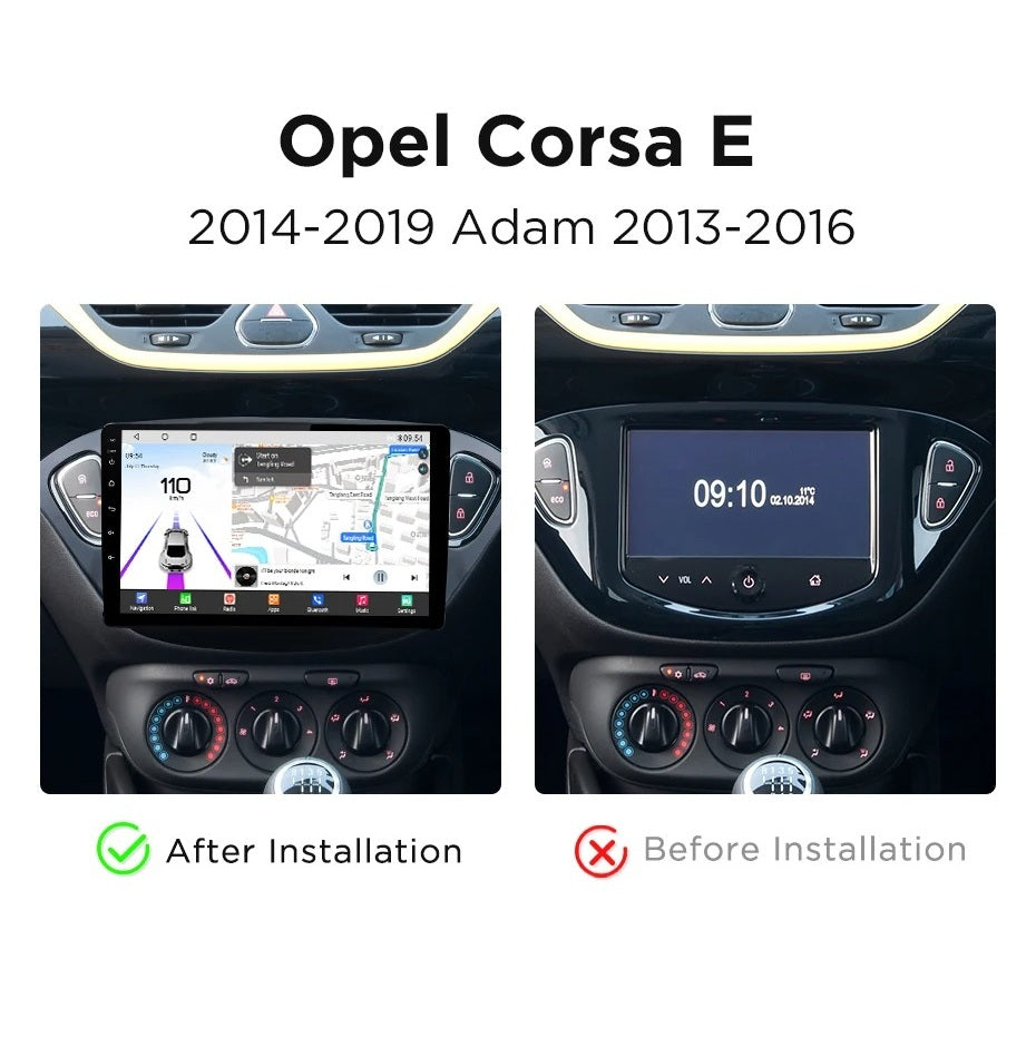 Navigatie Opel Corsa E (2014-2019), Ecran 9", Carplay / Android auto