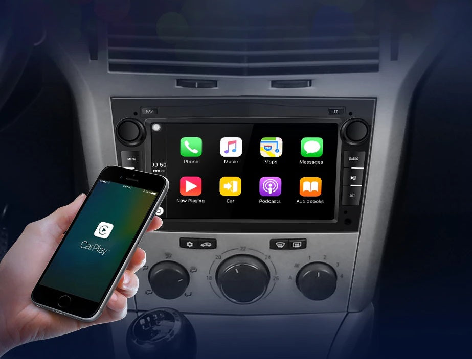 Navigatie Opel Astra H (2004-2010), Android, Ecran 7 inch, 1GB RAM 32GB, gri