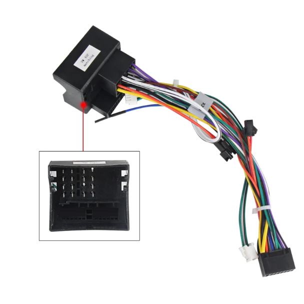 Cablu alimentare navigatie android quadlock vw, skoda, seat, 40 pini