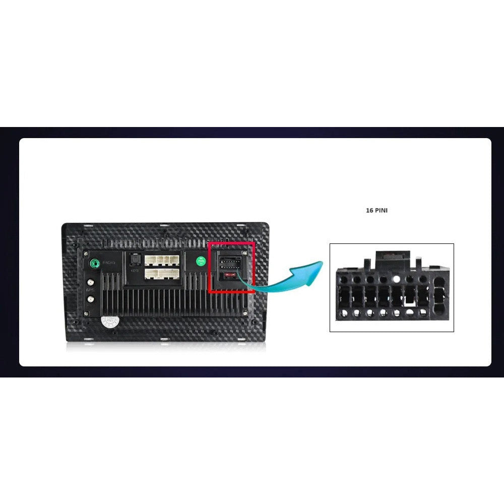 Cablu alimentare navigatie android quadlock vw, skoda, seat, 40 pini