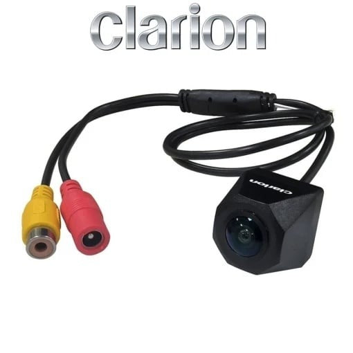 Camera auto cu marsarier, Clarion 1080p fata - spate 720p + Kit inregistrare 24h / 24h