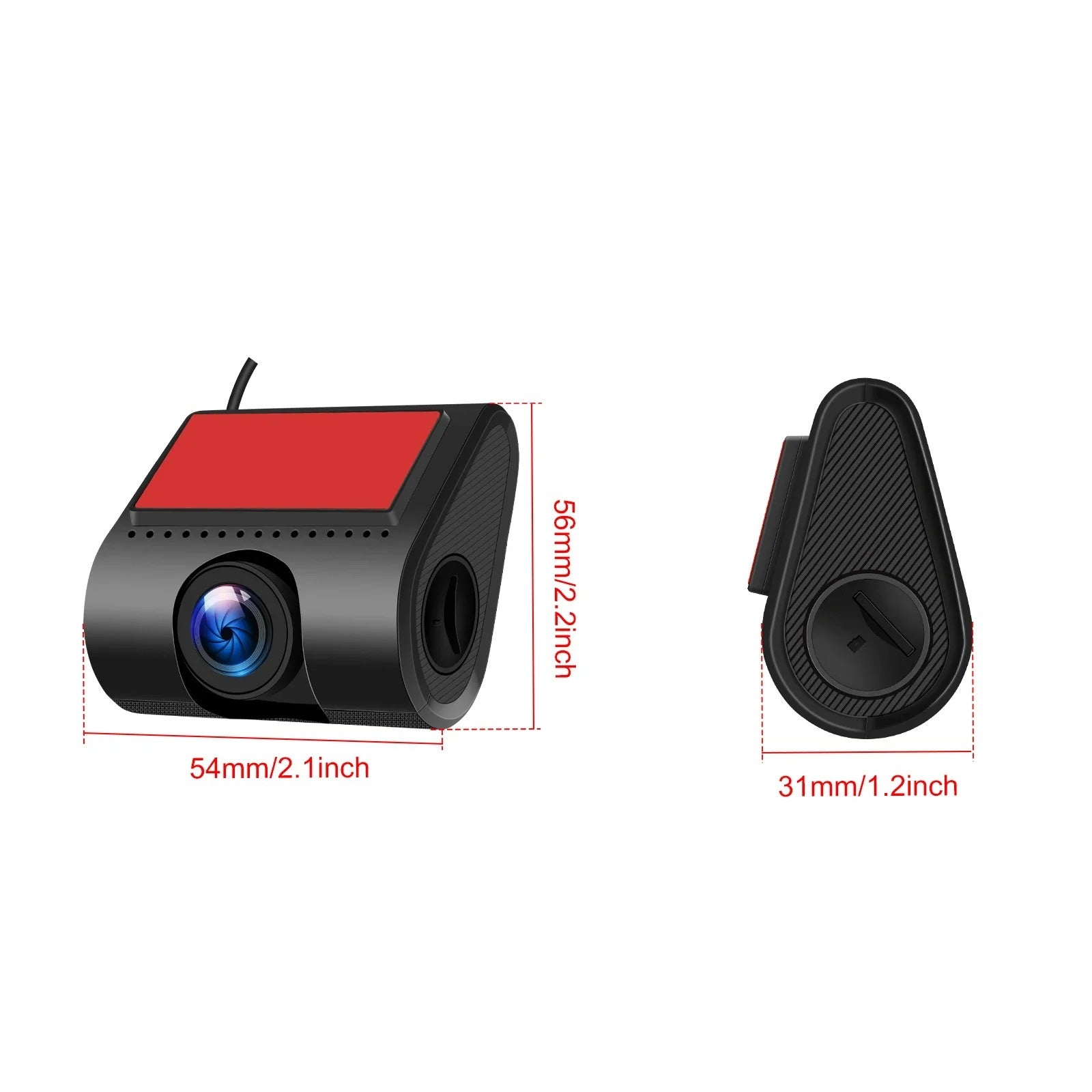 Camera auto dvr, rezolutie 720p HD, conectare USB