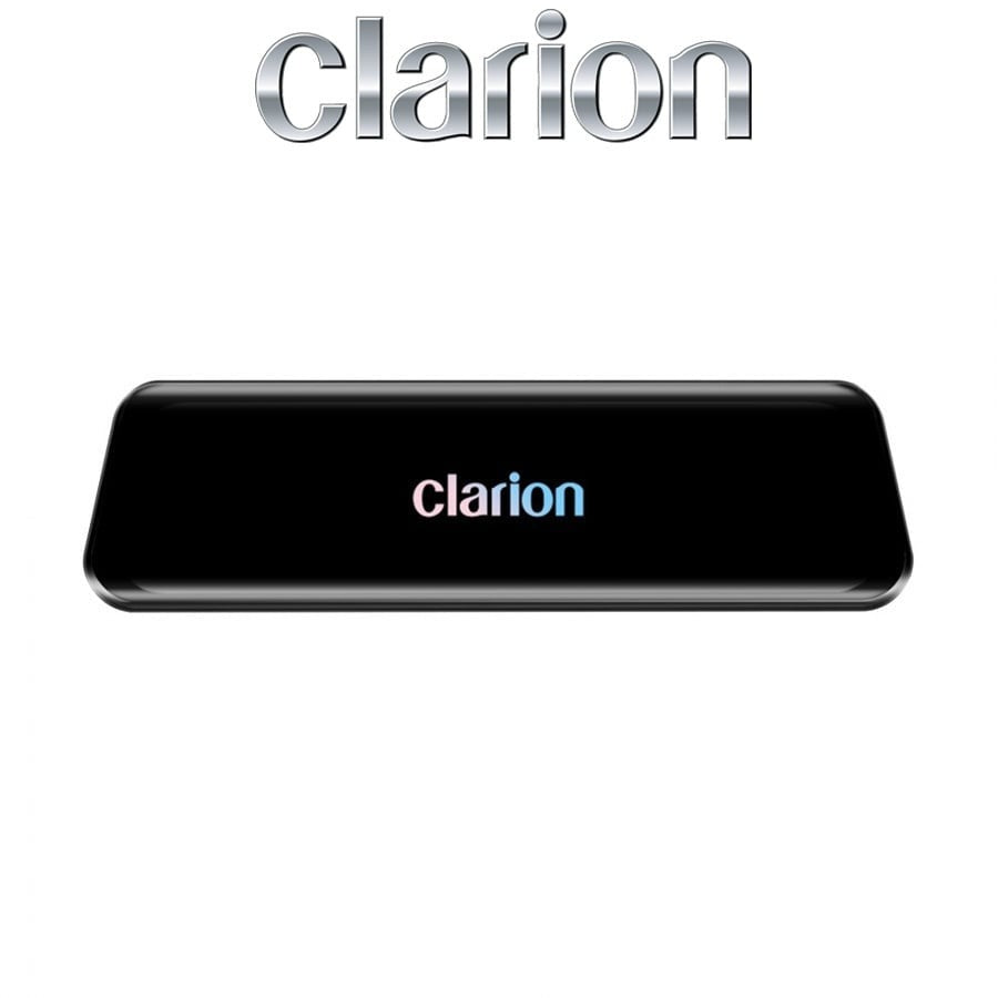 Camera auto cu marsarier, Clarion 1080p fata - spate 720p + Kit inregistrare 24h / 24h