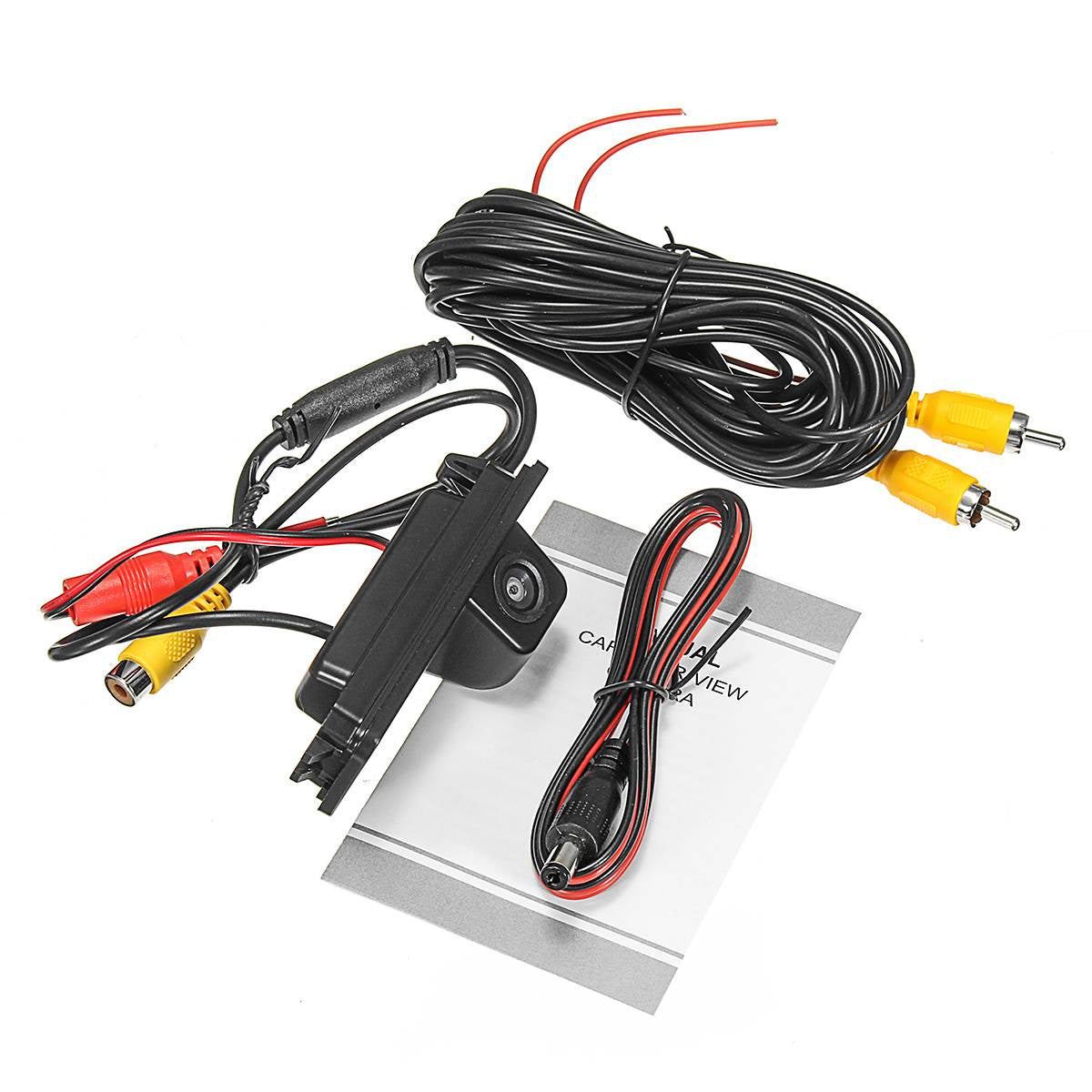 Camera marsarier LED numar VW, Skoda, Seat, HD, 170 grade Fisheye