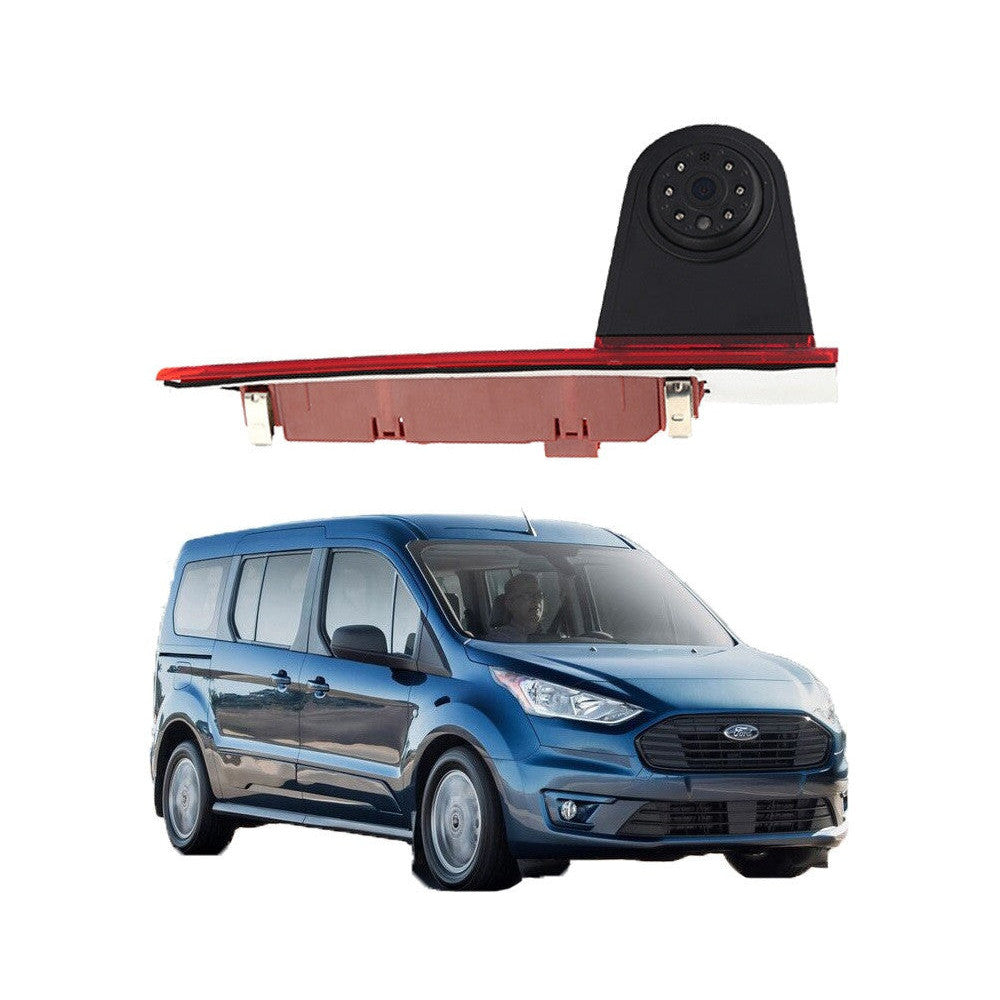 Camera marsarier Ford Transit Custom, usi duble, lampă frana, Night Vision, 170°