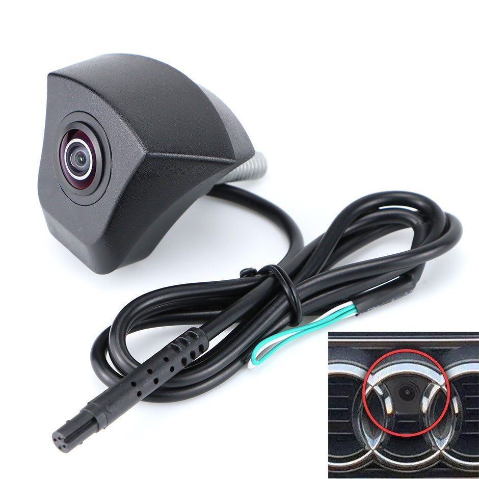 Camera frontala Audi, Montaj în sigla, OEM Style, 170 grade fisheye AHD