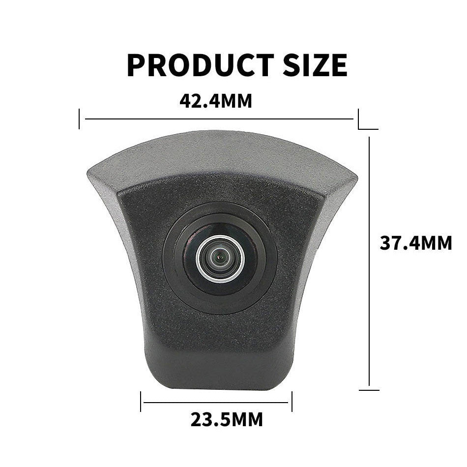 Camera frontala Audi, Montaj în sigla, OEM Style, 170 grade fisheye AHD