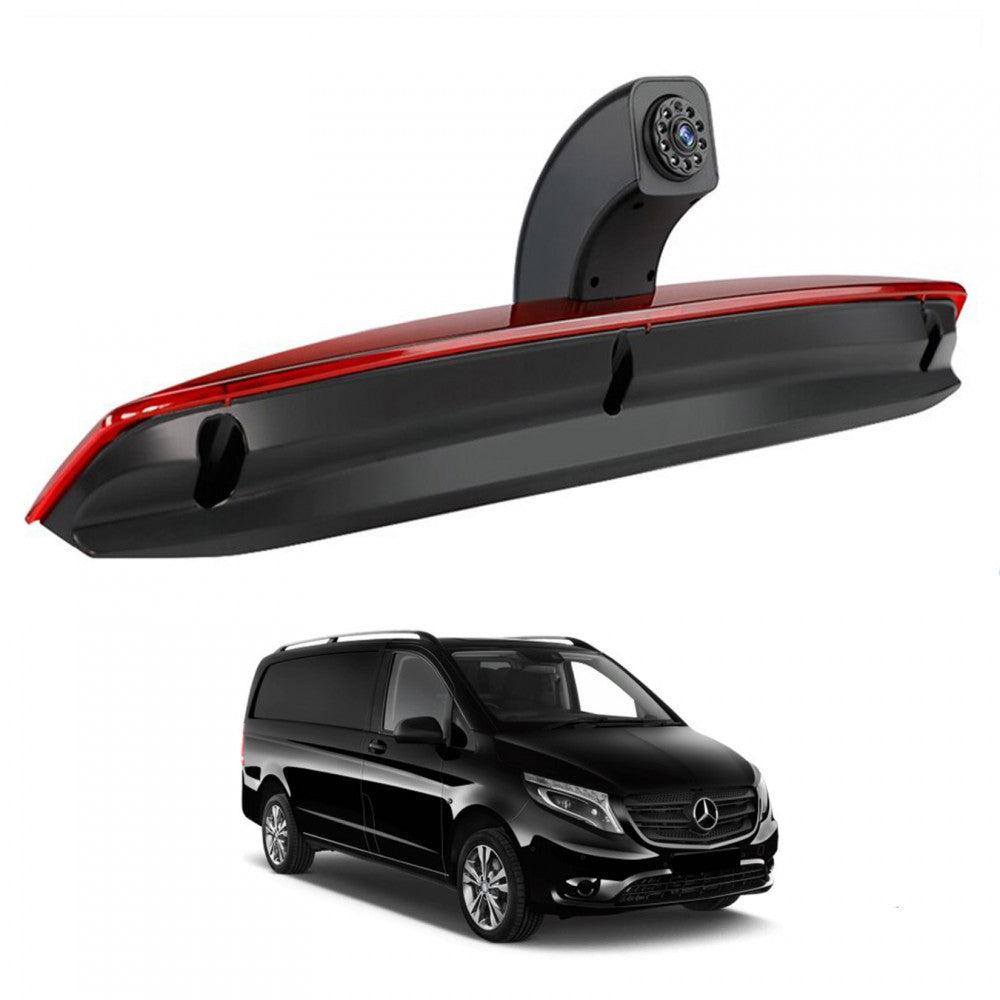 Camera marsarier Mercedes Vito W447, uși duble, lampă frână, Night Vision, 170°