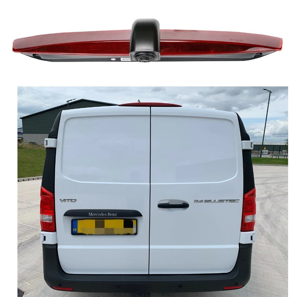 Camera marsarier Mercedes Vito W447, uși duble, lampă frână, Night Vision, 170°