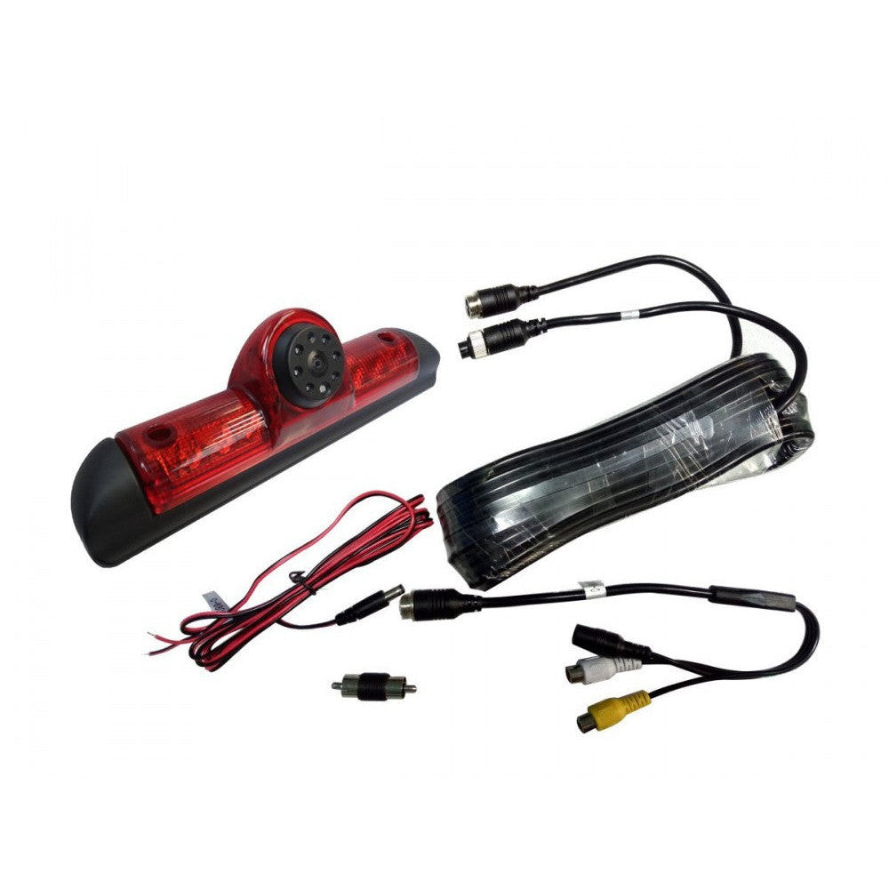 Camera marsarier Fiat Ducato / Peugeot Boxer / Citroën Jumper, lampă frână, Night Vision, 170°