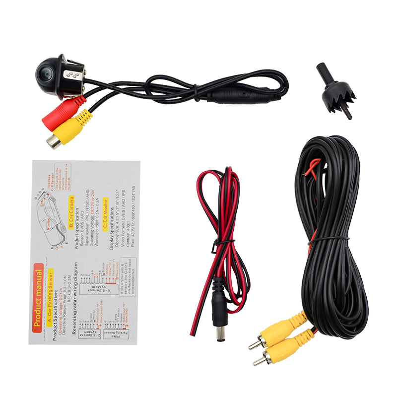 Camera marsarier auto, AHD, 170 grade fisheye, HD / FULL HD