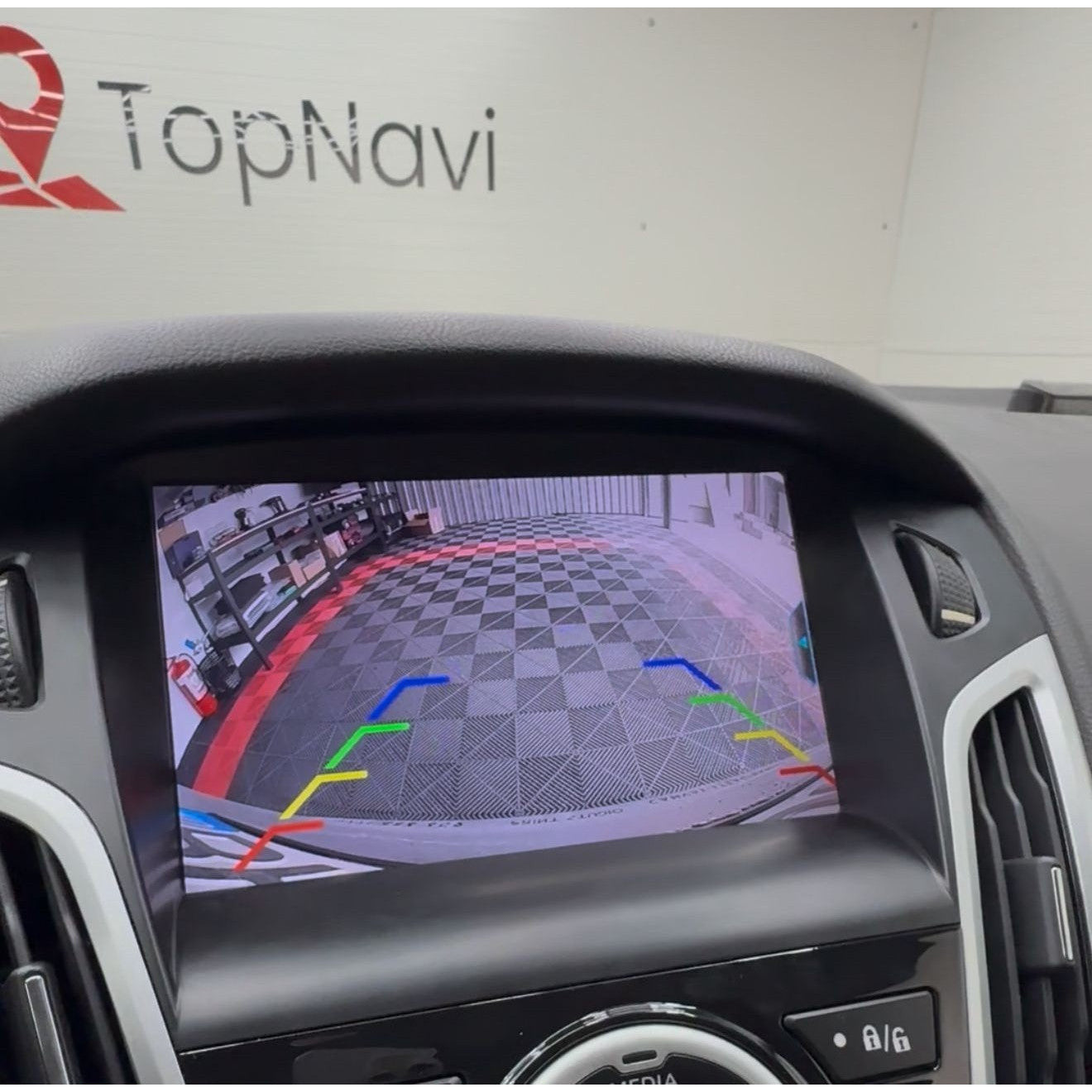 Camera marsarier Volkswagen, Audi, Montaj maner hayon, FULL HD, 170 grade Fisheye