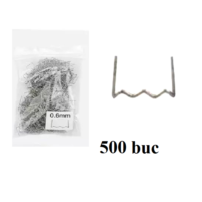 Capse cleme pentru aparat sudura lipit plastic pistol - set 500 buc