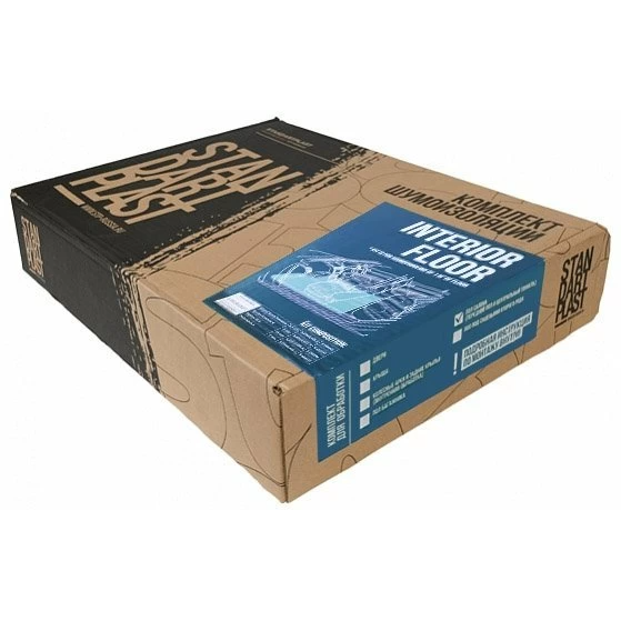 Kit de insonorizare STP dedicat PODEA fata - 3 Straturi Vibro Fono Termo