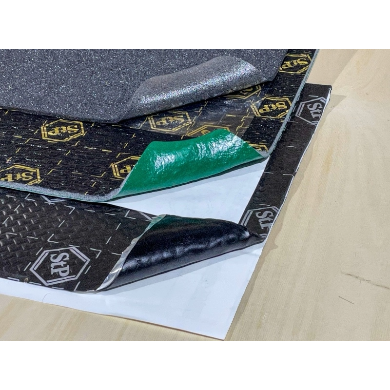 Kit de insonorizare pentru doua usi STP Black Silver - 3 Straturi Vibro Fono Termo