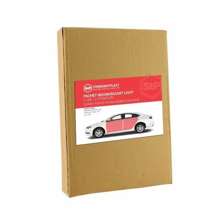 Pachet insonorizant pentru doua usi STP Base Pro Door, Vibro, Fono, 2 Straturi