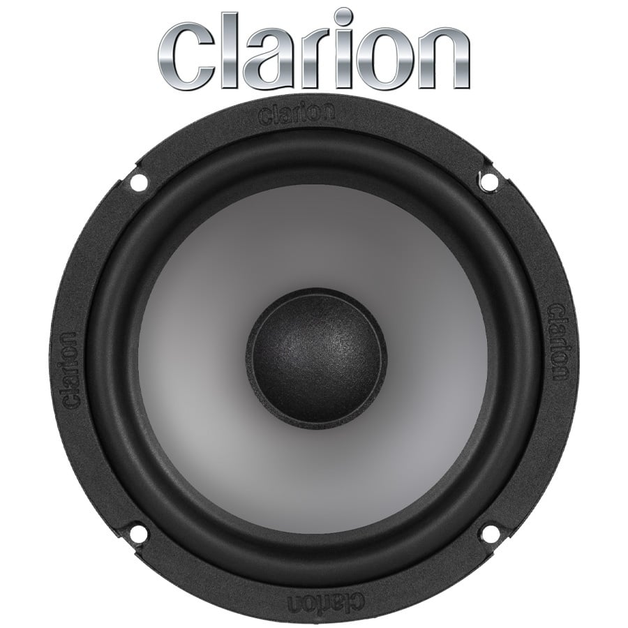 Set 2 difuzoare auto Clarion SH1622C Set componente 2 cai, 165mm, 45W RMS, 4Ω
