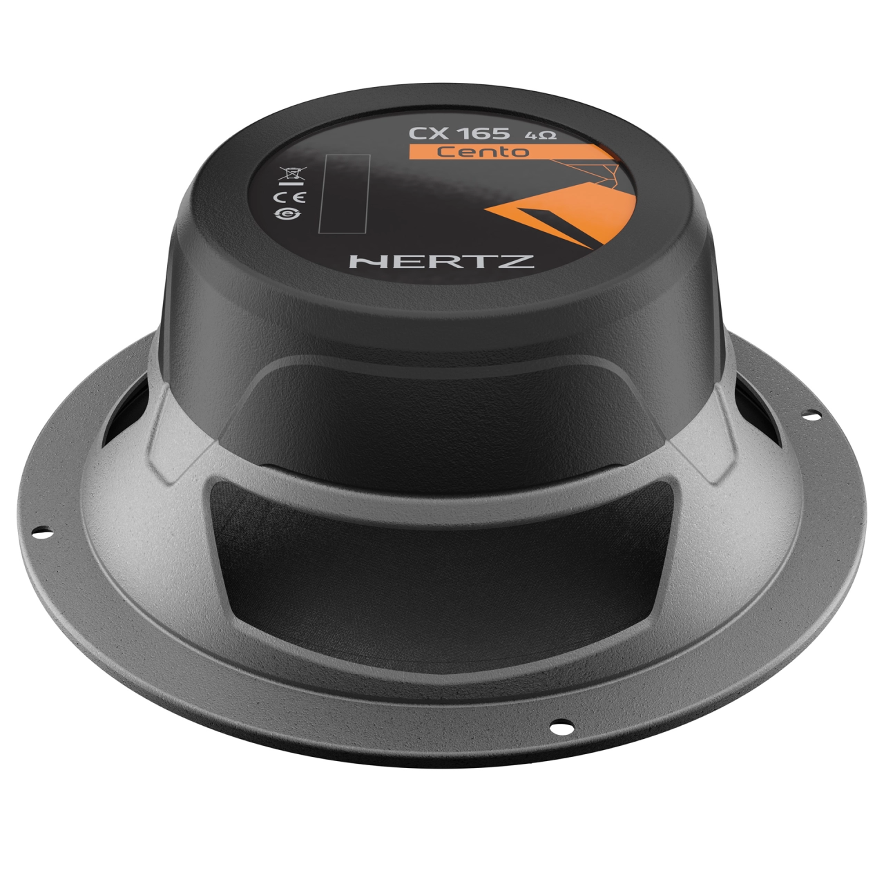 Set 2 difuzoare auto Hertz Cento CX 165, set coaxial 2 cai, 165mm, 70W RMS, 4Ω