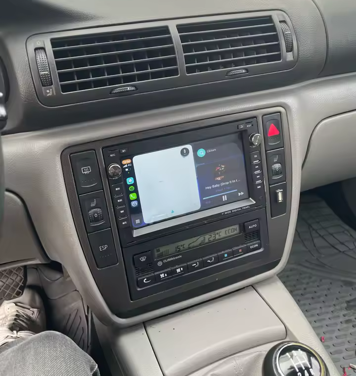 Navigatie Volkswagen Golf 4,Passat B5, Transporter T5, Polo, Skoda, 7", carplay / android auto