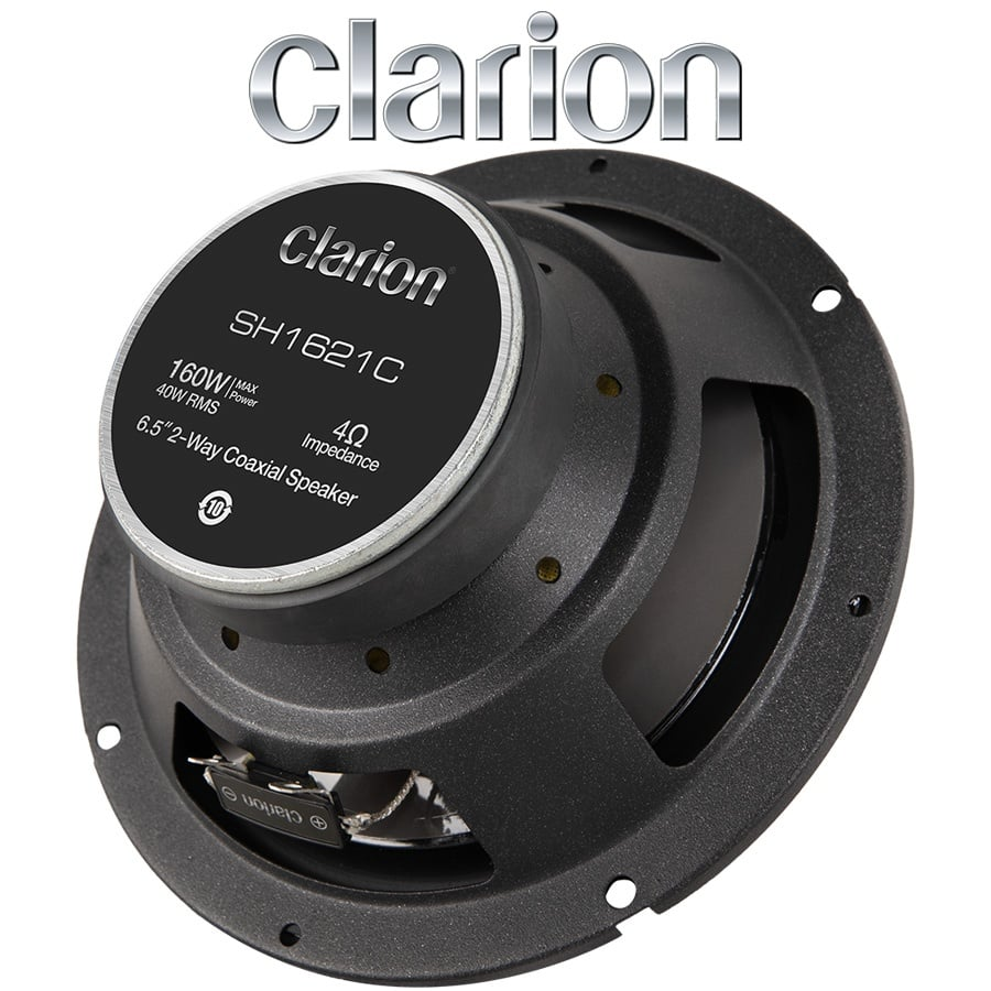 Set 2 difuzoare auto Clarion SH1621C Set coaxiale 2 cai, 6,5 inch, 40W RMS, 4Ω