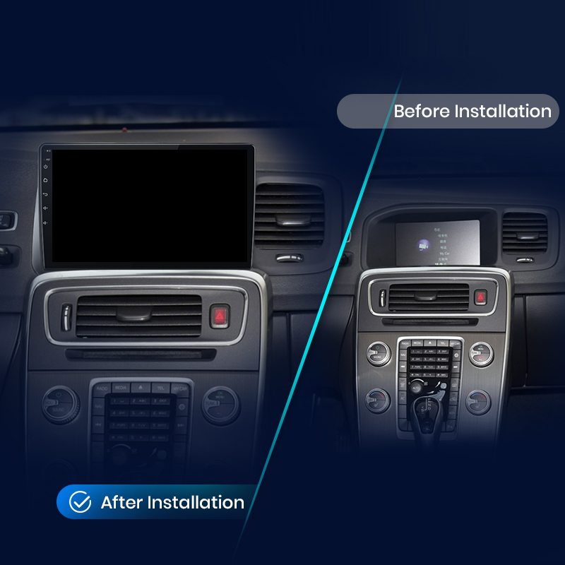 Navigatie Volvo S60 V60 (2014-2018), Ecran 9 inch, Carplay / Android auto, Youtube, Waze