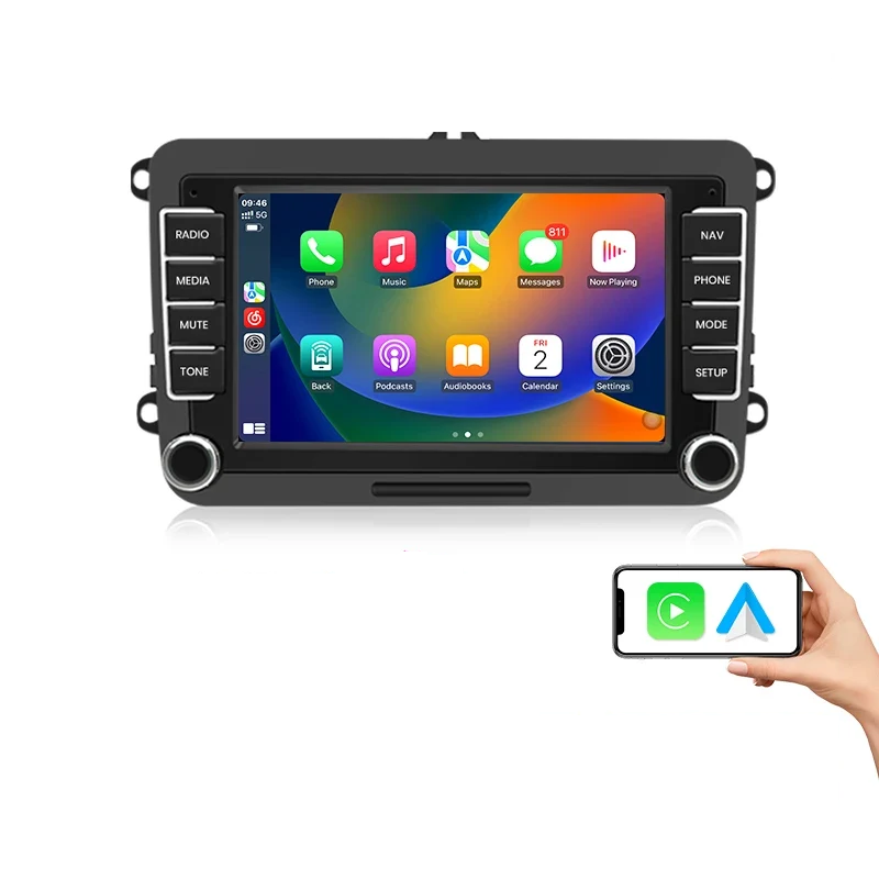 Navigatie Volkswagen Jetta (2004-2015), Ecran 7 inch, 2GB RAM 32GB, Carplay / Android auto, BT, Youtube