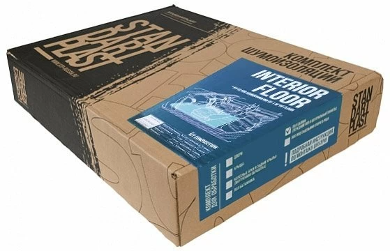 Kit de insonorizare STP dedicat PODEA fata - 3 Straturi Vibro Fono Termo