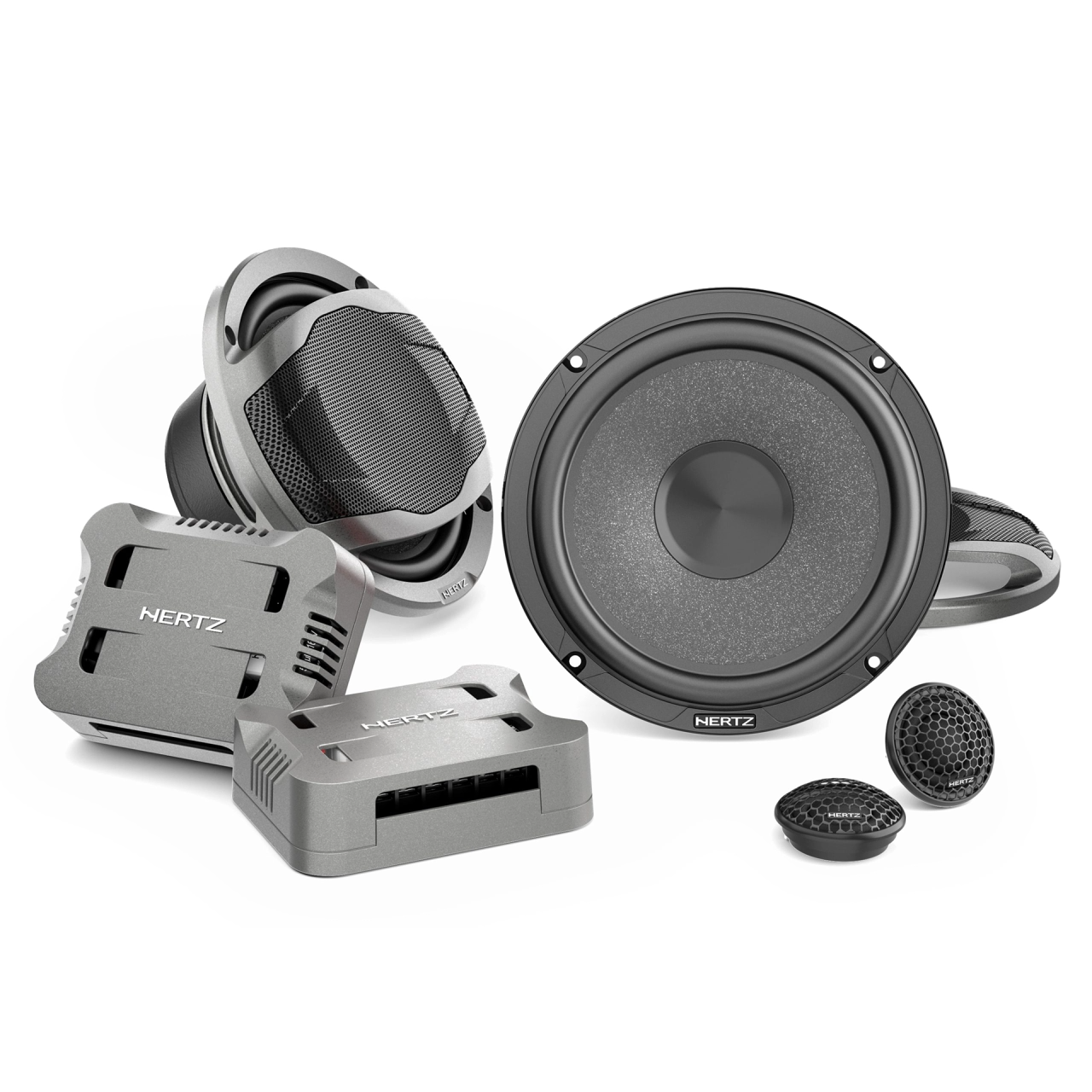 Set 2 difuzoare auto Hertz Cento CK 165, set sistem 2 căi, 165mm, 95W RMS, 4Ω