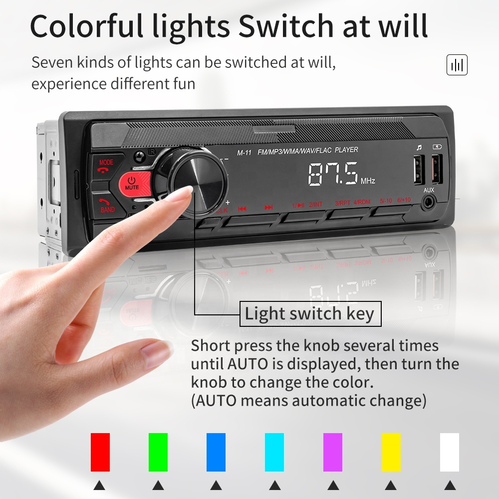 Radio mp3 player Aux SD USB Bluetooth