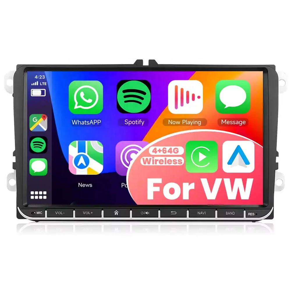 Navigatie Skoda Superb 2 (2008-2015), Ecran 9 inch, 4GB RAM 64GB, carplay / android auto