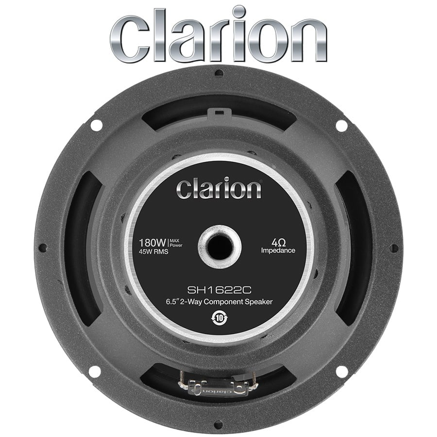 Set 2 difuzoare auto Clarion SH1622C Set componente 2 cai, 165mm, 45W RMS, 4Ω