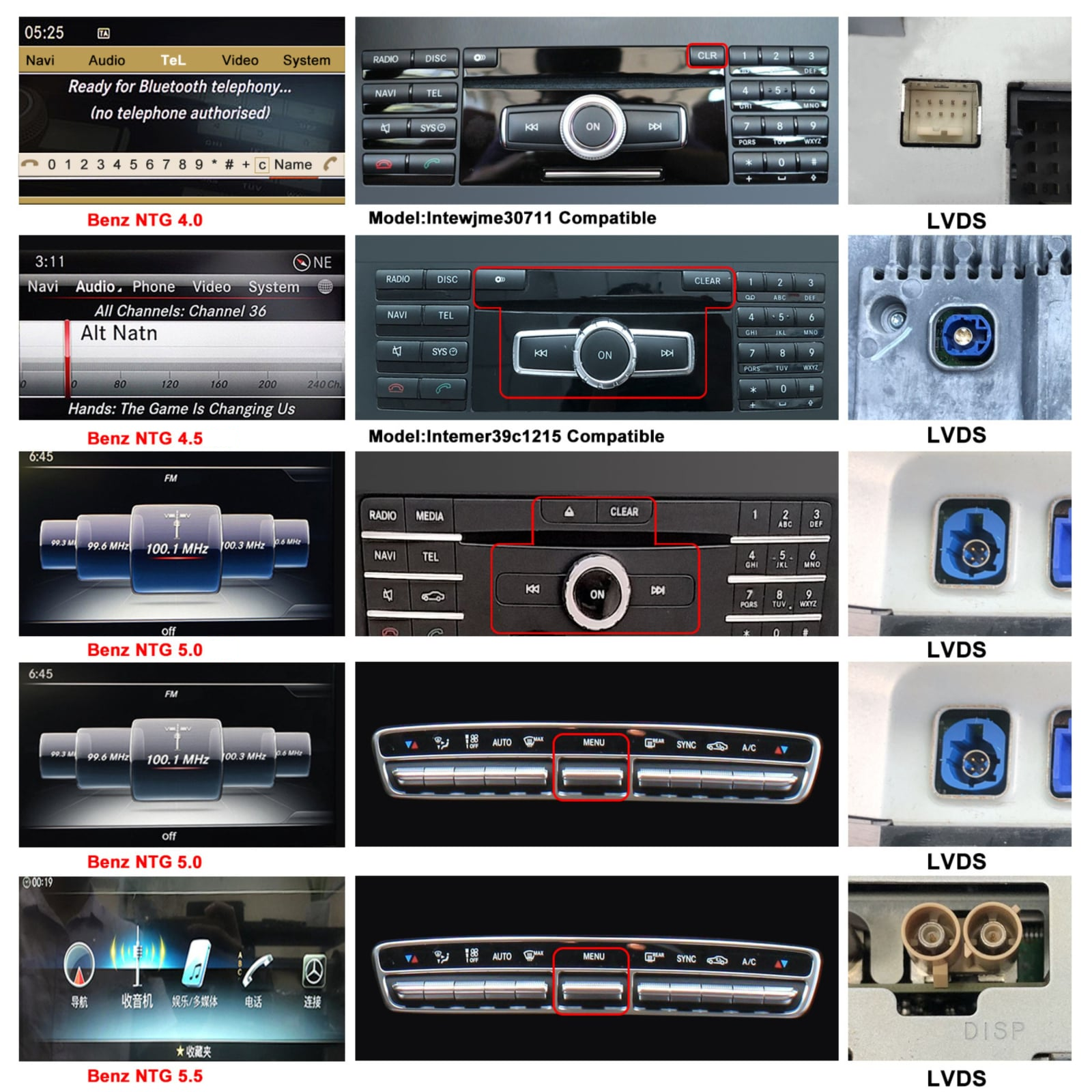 Navigatie Mercedes A W176 / CLA C117 / GLA X156 (2013-2018), Android, Carplay