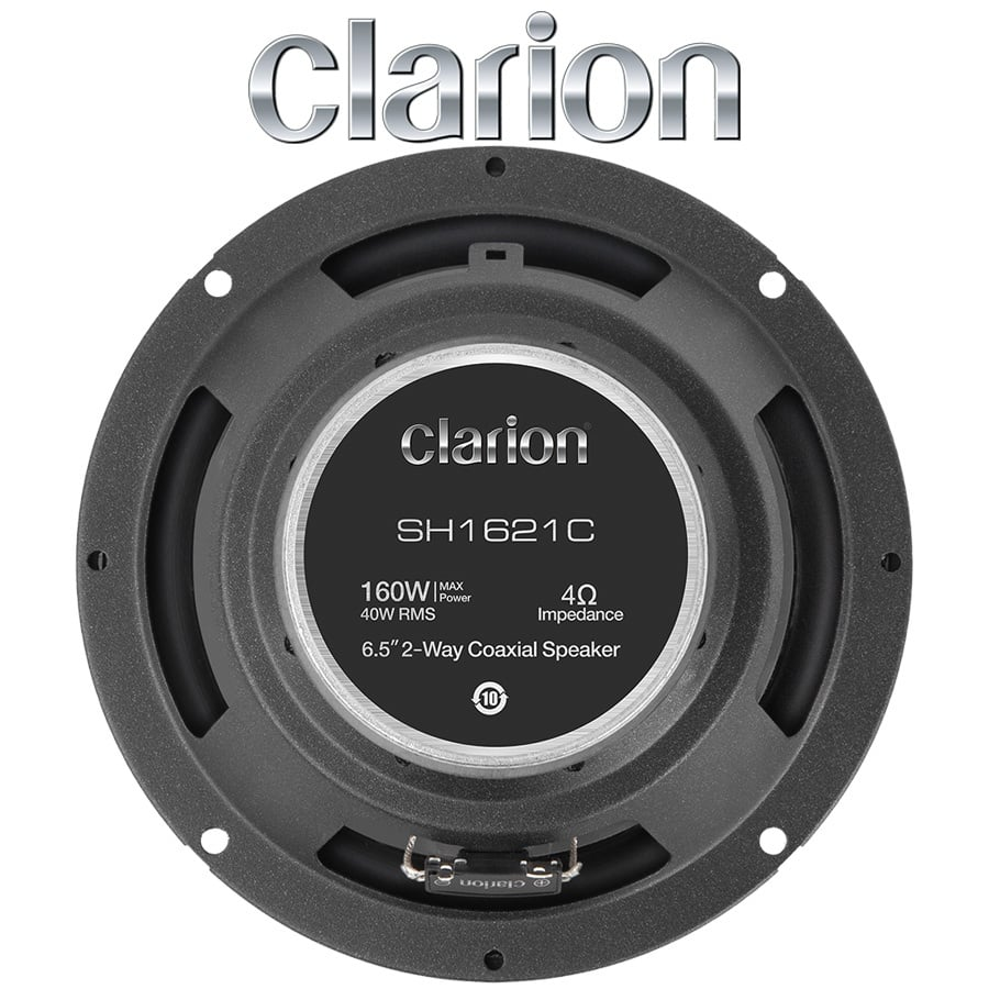 Set 2 difuzoare auto Clarion SH1621C Set coaxiale 2 cai, 6,5 inch, 40W RMS, 4Ω
