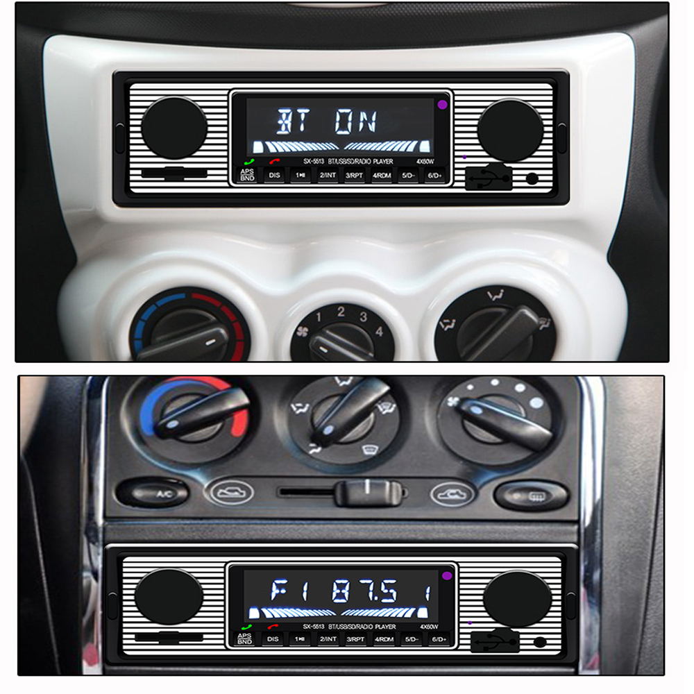 Radio mp3 player vintage clasic Aux SD USB Bluetooth