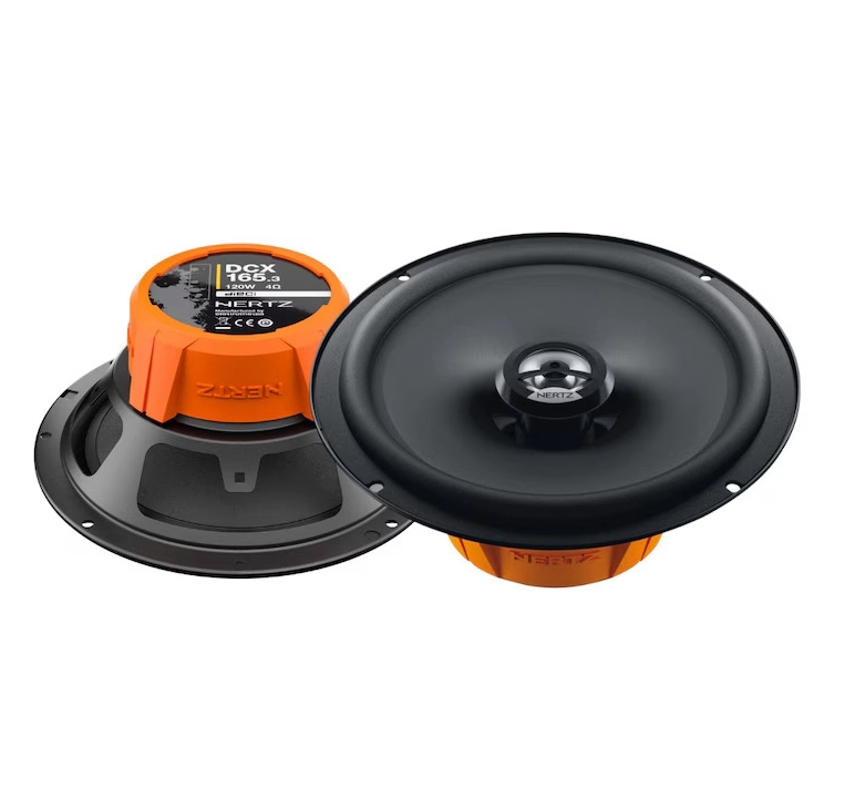 Set 2 difuzoare auto Hertz Dieci DCX 16.5, set coaxial 2 căi, 165mm, 60W RMS, 4Ω