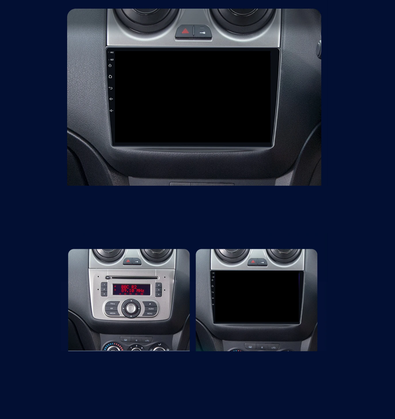 Navigatie Alfa Romeo Mito (2008-2018), Ecran 9 inch, Carplay / Android auto, Youtube, Waze