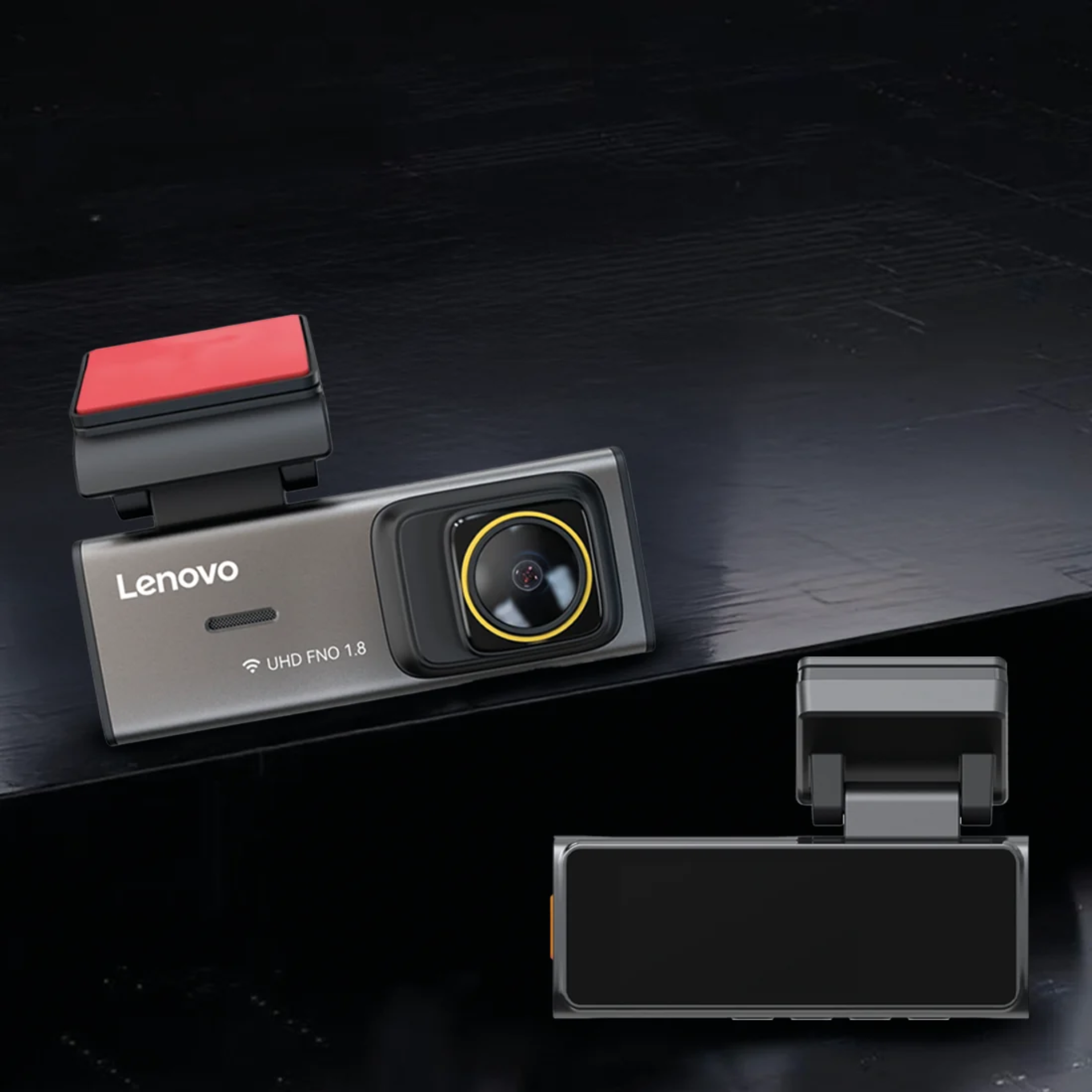Camera auto Lenovo S7/3280 4K fata + 1080p spate, Kit inregistrare 24h / 24h, cu aplicatie telefon, G-Sensor