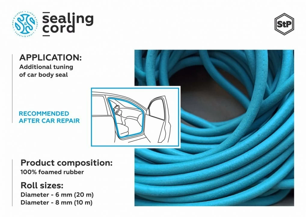 Cheder garnitura usa STP Sealing Cord