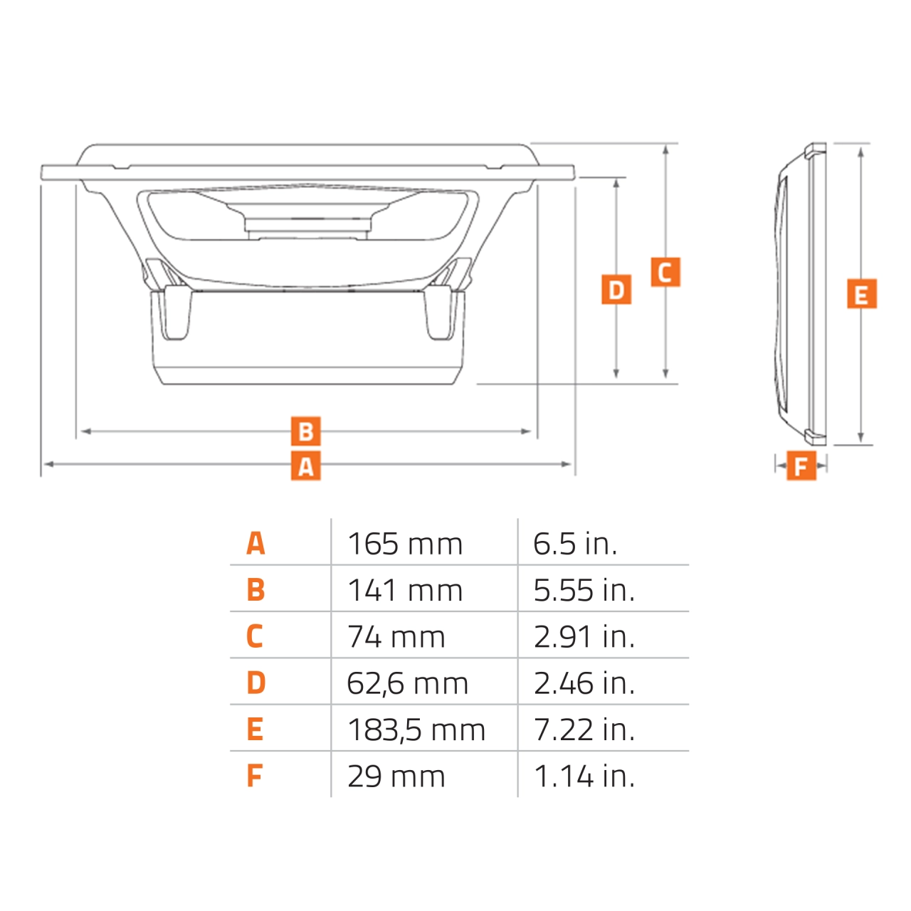 Set 2 difuzoare auto Hertz Mille Pro MPX 165.3, set coaxial 2 căi, 165mm, 100W RMS, 4Ω