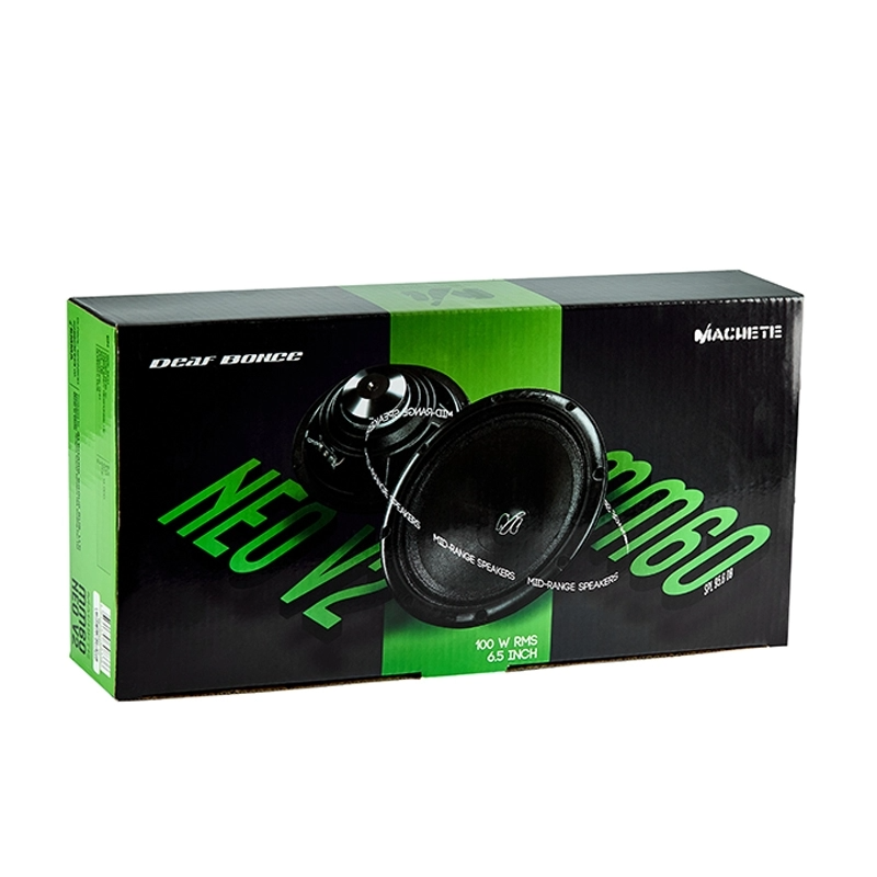 Set 2 difuzoare auto Deaf Bonce Machete MM-60 NEO V2 set componente, 165mm, 100W RMS, 4Ω