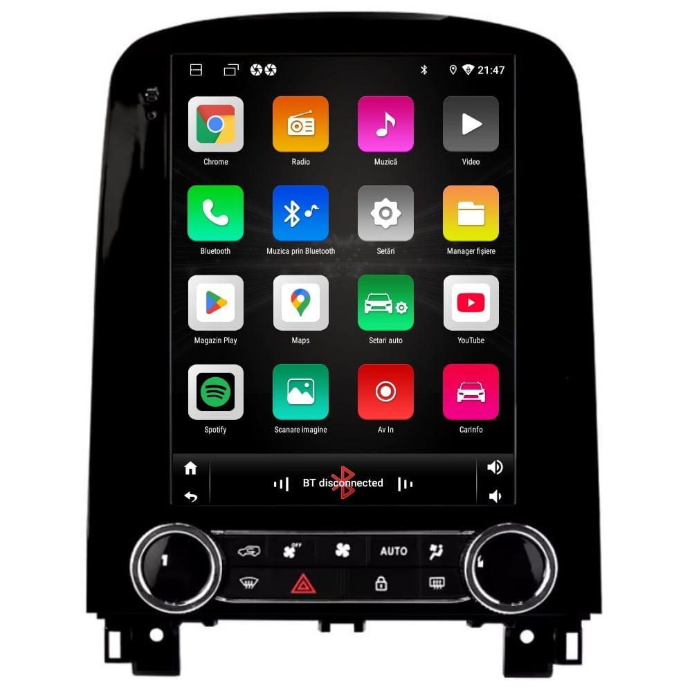 Navigatie Renault Scenic / Grand Scenic (2016-2023), Ecran tip tesla 9,7 inch, Carplay / Android auto, Youtube, Waze